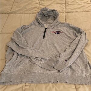 Champion Gray Hoodie - size 2XL